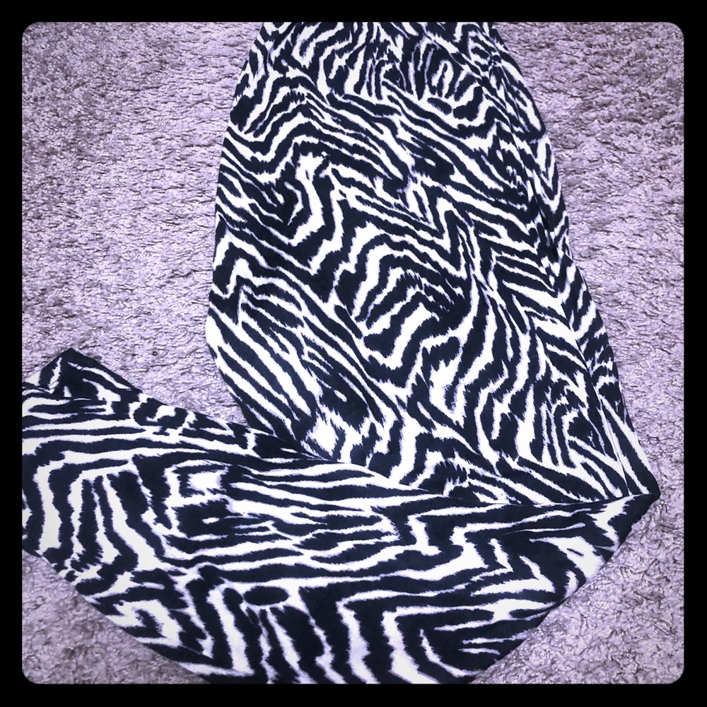 Animal print pants